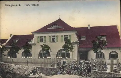 Ak Ihringen am Kaiserstuhl. Kinderschule