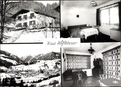 Foto Ak Schladming Steiermark, Haus Höflehner, Innenansicht, Untere Klaus 121