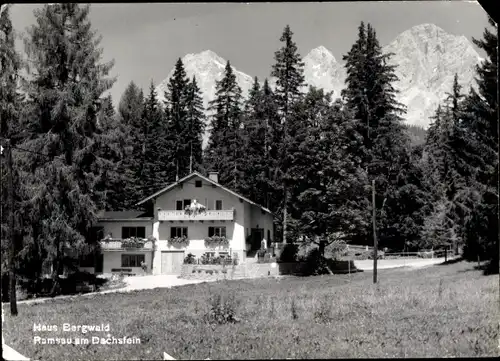 Ak Ramsau am Dachstein Steiermark, Pension Haus Bergwald