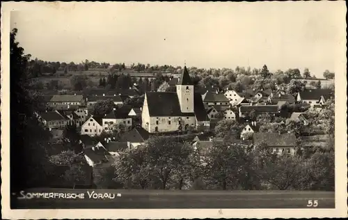 Ak Vorau Steiermark, Blick auf den Ort