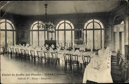 Ak Paris V., Chalet du Jardin des Plantes, Vianey Freres