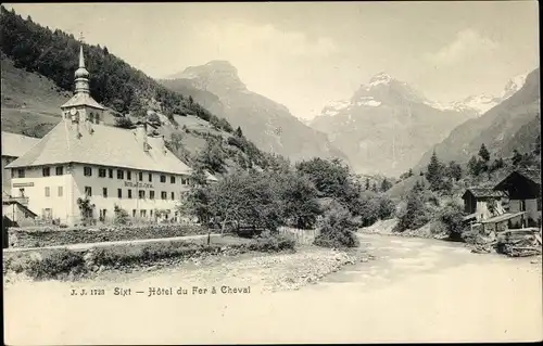 Ak Sixt Haute Savoie, Hotel du Fer a Cheval