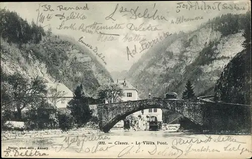 Ak Cluses Haute Savoie, Le Vieux Pont