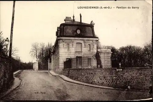 Ak Louveciennes Yvelines, Pavillon du Barry