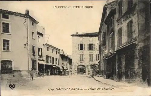 Ak Sauxillanges Puy de Dôme, Place du Charnier