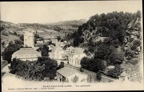 Ak Saint Nectaire le Bas Puy de Dôme, Vue generale