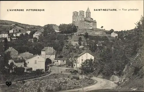 Ak Saint Nectaire Puy de Dôme, Vue generale