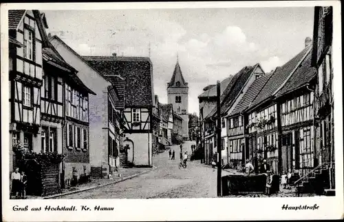 Ak Hochstadt Maintal in Hessen, Hauptstraße