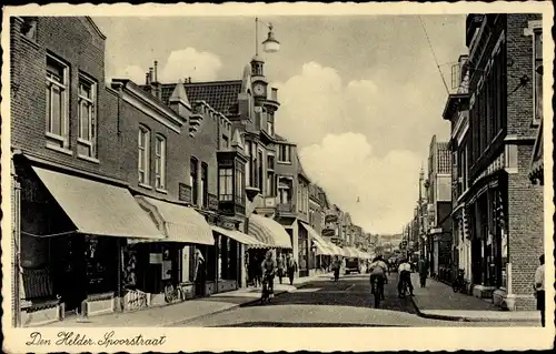 Ak Den Helder Nordholland Niederlande, Spoorstraat