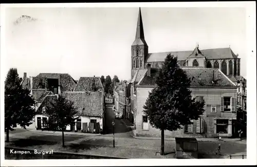 Ak Kampen Overijssel Niederlande, Burgwal