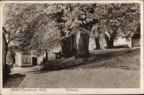 Ak Bad Iburg am Teutoburger Wald, Richtplatz