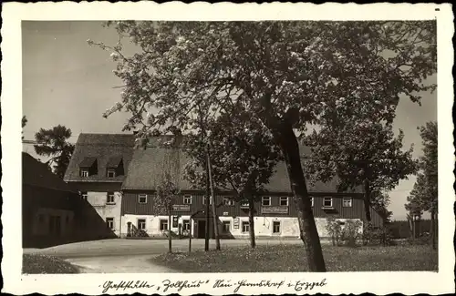 Foto Ak Neuhermsdorf Hermsdorf im Osterzgebirge, Gaststätte Zollhaus