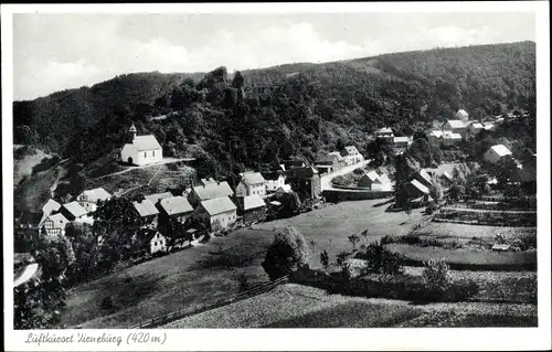 Ak Virneburg in der Eifel, Gesamtansicht