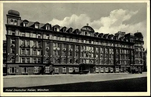 Ak München Bayern, Hotel Deutscher Kaiser