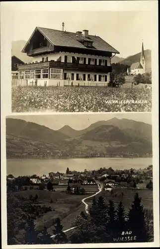 Ak Bad Wiessee in Oberbayern, Panorama, Villa Esperanza