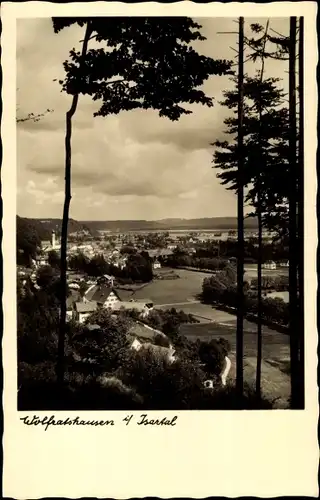 Ak Wolfratshausen in Oberbayern, Panorama