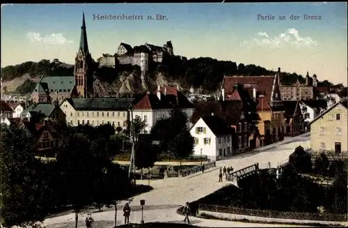 Ak Heidenheim an der Brenz Baden Württemberg, Blick auf den Ort