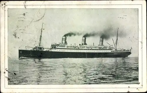 Ak USL Dampfer SS Reliance, United American Lines