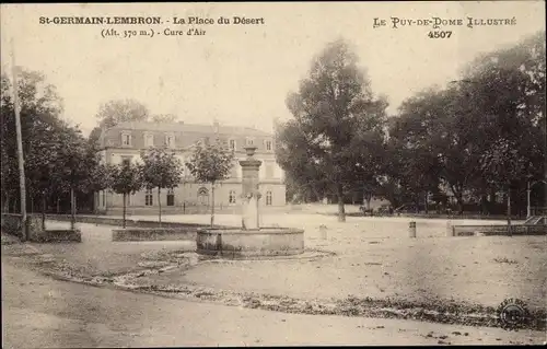 Ak Saint Germain Lembron Puy de Dôme, La Place du Desert