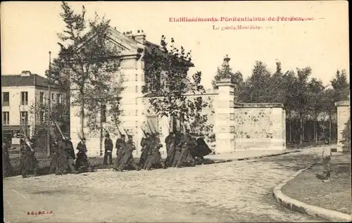 Ak Fresnes Hauts de Seine, Etablissement Pénitentiaires, Garde Montante