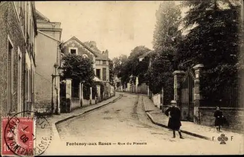 Ak Fontenay aux Roses Hauts de Seine, Rue du Plessis