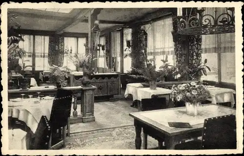 Ak Groenendael Bruxelles Brüssel, Chateau de Groenendael, Restaurant  Rose
