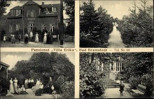Ak Bad Bramstedt in Holstein, Pensionat Villa Erika