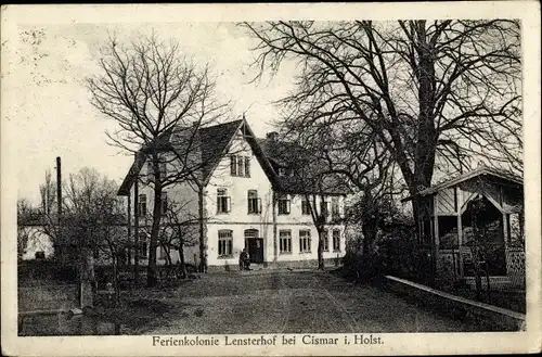 Ak Lenste Grömitz in Ostholstein, Ferienkolonie Lensterhof