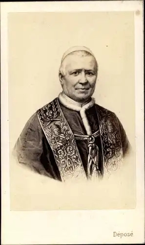 Carte de Visite Papst Pius IX., Pio Nono