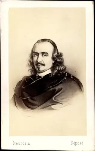 Carte de Visite Französischer Schriftsteller Pierre Corneille