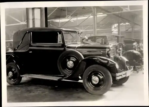 Mini Foto Automobil, Limousine, in der Werkstatt