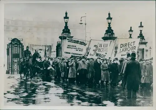 Foto Max Schirner Berlin, London, 1. Mai 1939, Demonstration der Arbeiterbewegung, Polizei