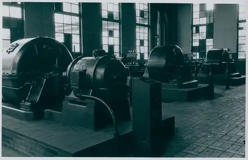 Foto Bert Sass, Berlin Charlottenburg, Gasanstalt, Gasturbinen