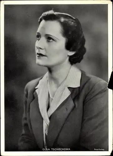 Foto Schauspielerin Olga Tschechowa