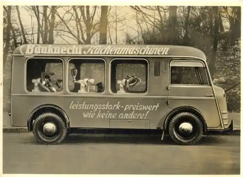 Foto Fahrzeug Firma Vidal Harburg, Tempo-Matador Karosserie Ehlers Hamburg, Grindelberg, Bauknecht
