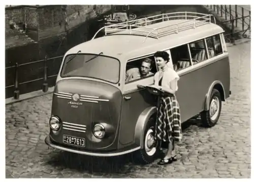 Foto Tempo Matador Kleinbus, KFZ Kennz. BH 28 7613