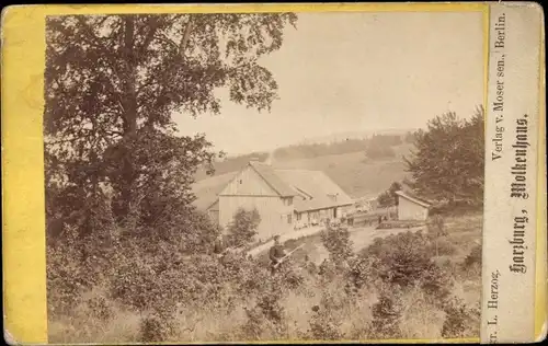 CdV Bad Harzburg am Harz, um 1870, Molkenhaus