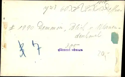 Foto Demmin in Vorpommern, Ulanendenkmal