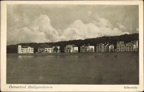 Ak Seebad Heiligendamm Bad Doberan, Villenreihe
