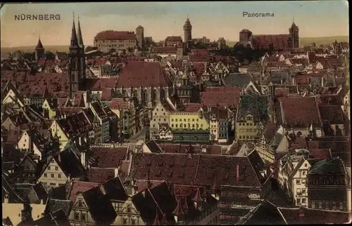 Ak Nürnberg in Mittelfranken, Panorama
