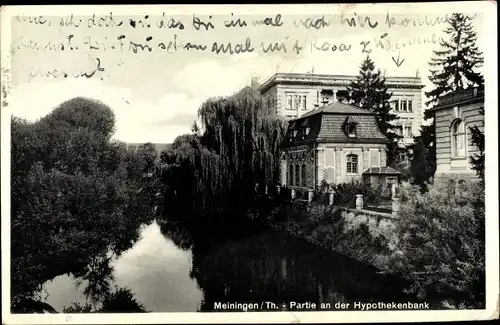 Ak Meiningen in Thüringen, Hypothekenbank