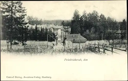 Ak Friedrichsruh Aumühle im Herzogtum Lauenburg, Teilansicht
