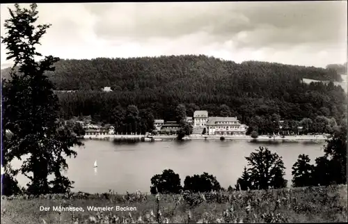 Ak Wamel Möhnesee in Westfalen, Möhnesee, Wameler Becken
