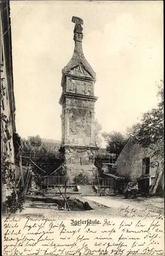 Ak Trier an der Mosel, Igelersäule