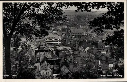 Ak Suhl in Thüringen, Blick vom Domberg