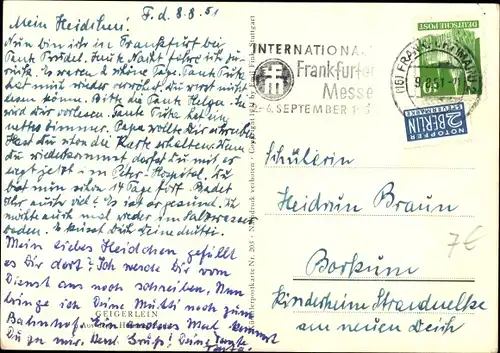 Künstler Ak Hummel, Berta, Geigerlein