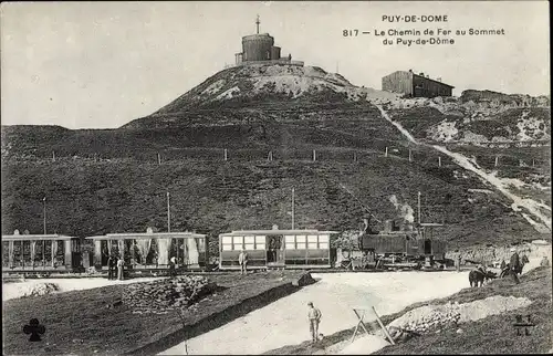 Ak Puy de Dôme, Le Chemin de Fer au Sommet