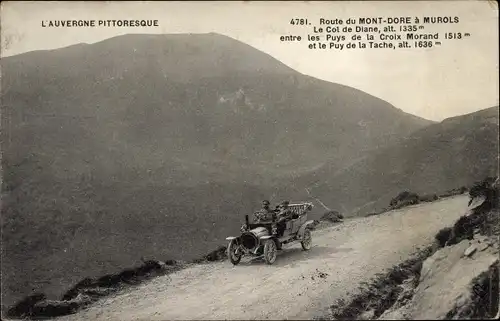 Ak Le Mont Dore Puy de Dôme, Le Col de Diane, Entre les Puys de la Croix Morand, Puy de la Tache