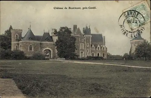 Ak Freigné Lot, Château de Bourmont