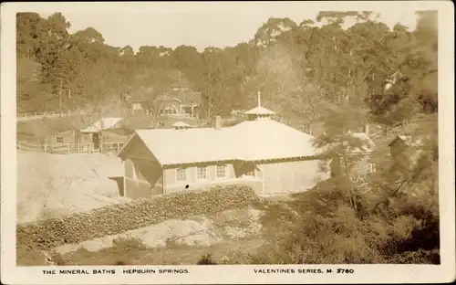 Ak Hepburn Springs Victoria Australien, Mineral Baths